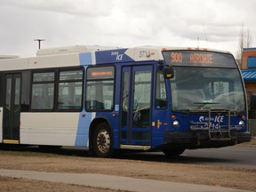 Airdrie transit bus