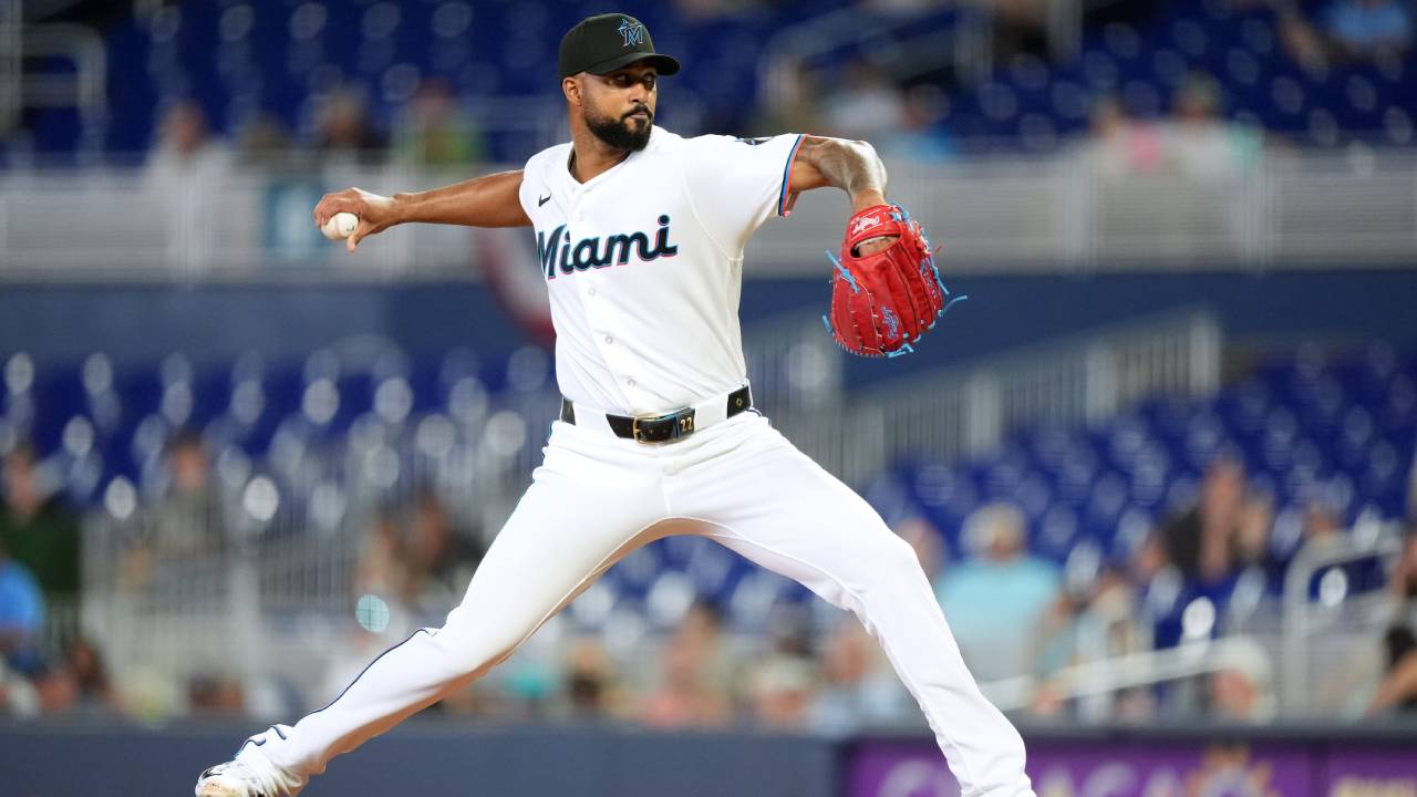 Marlins' Alcantara throws 'Maddux' for MLB's first complete game of 2026