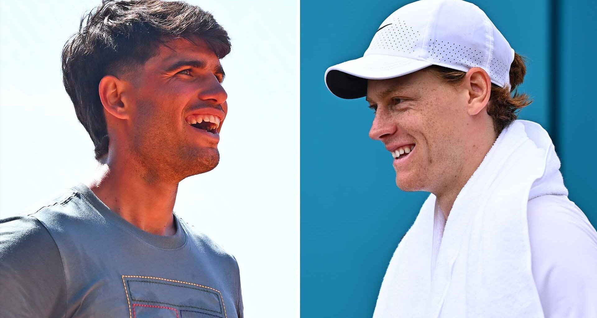 Carlos Alcaraz plays Sebastian Baez in his Monte-Carlo opener, while Jannik Sinner faces Ugo Humbert.