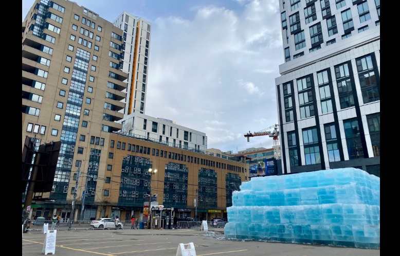 Drake's ice sculpture draws unruly crowds creating 'dangerous situation': Toronto police