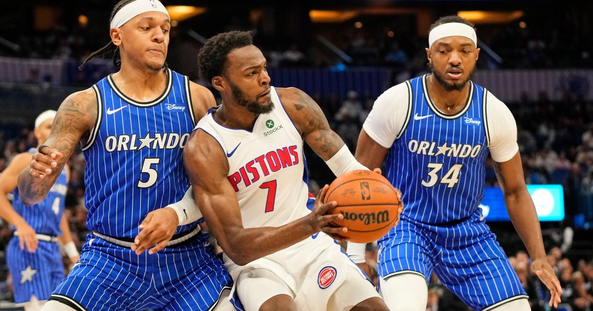 Pistons play Magic in NBA playoffs, shooting to start a run that many don't expect
