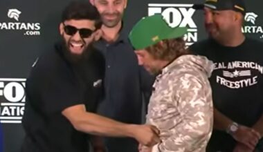 Tsarukyan grabs Faber’s belly, Cejudo jaws Dvalishvili at RAF08 face-offs