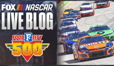 NASCAR Food City 500 Live Updates, Leaderboard: Kyle Larson Wins Stage 1