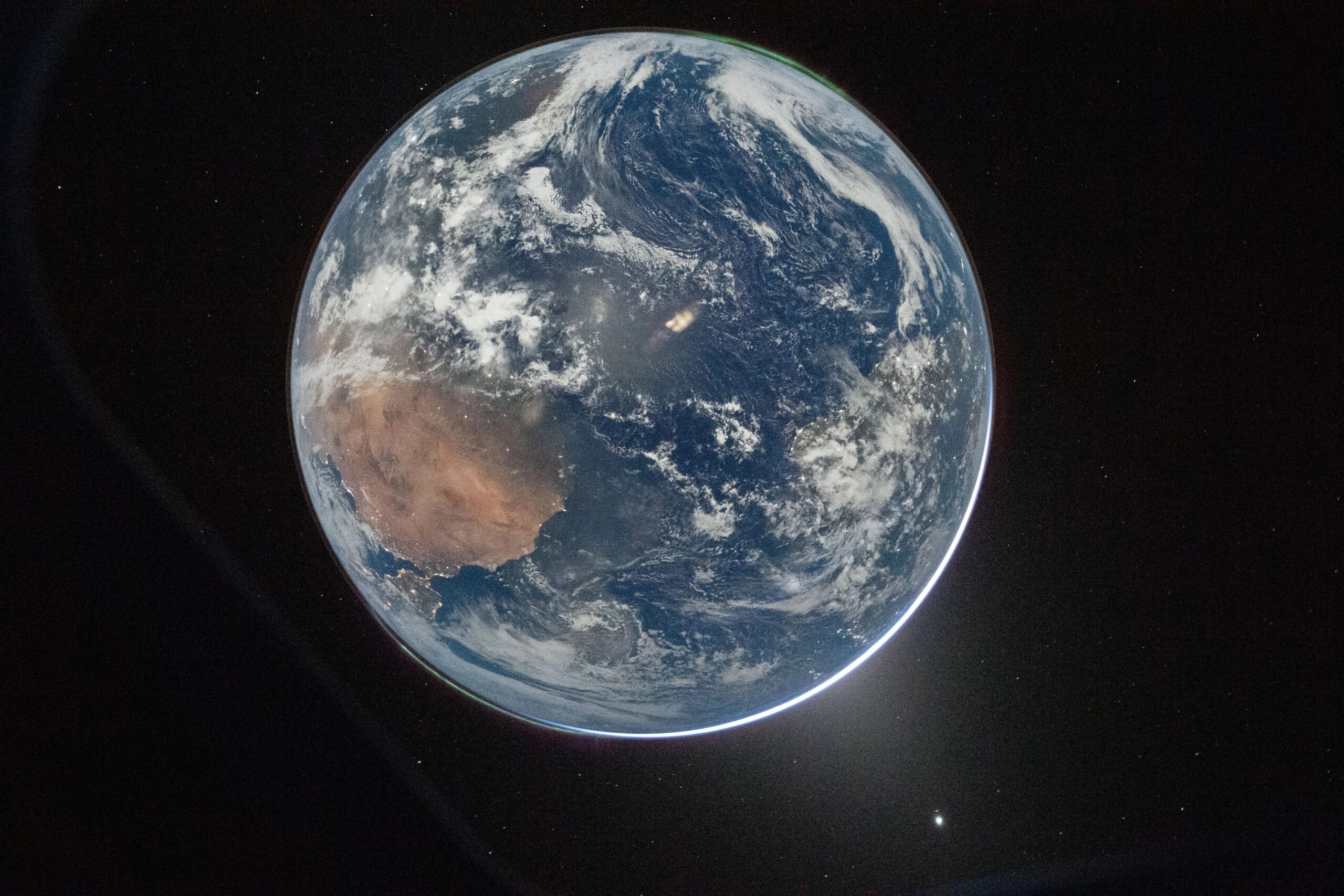 Earth photo by Reid Wiseman from NASA