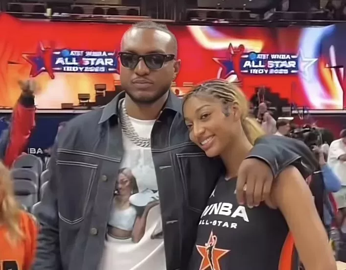 Angel Reese and Wendell Carter Jr.