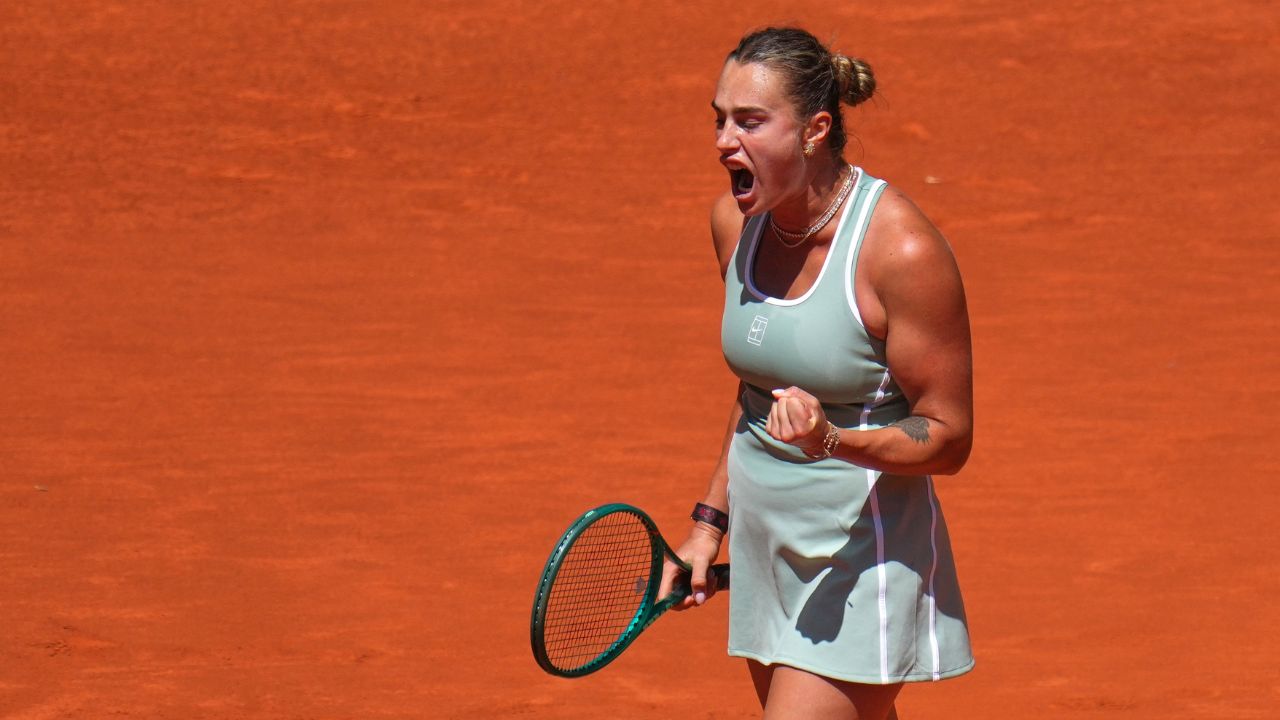 Sabalenka avoids virus, Osaka upset in Madrid Open title defence