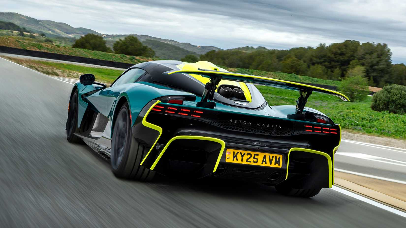 Aston Martin Valhalla AMR Pro rear 3/4