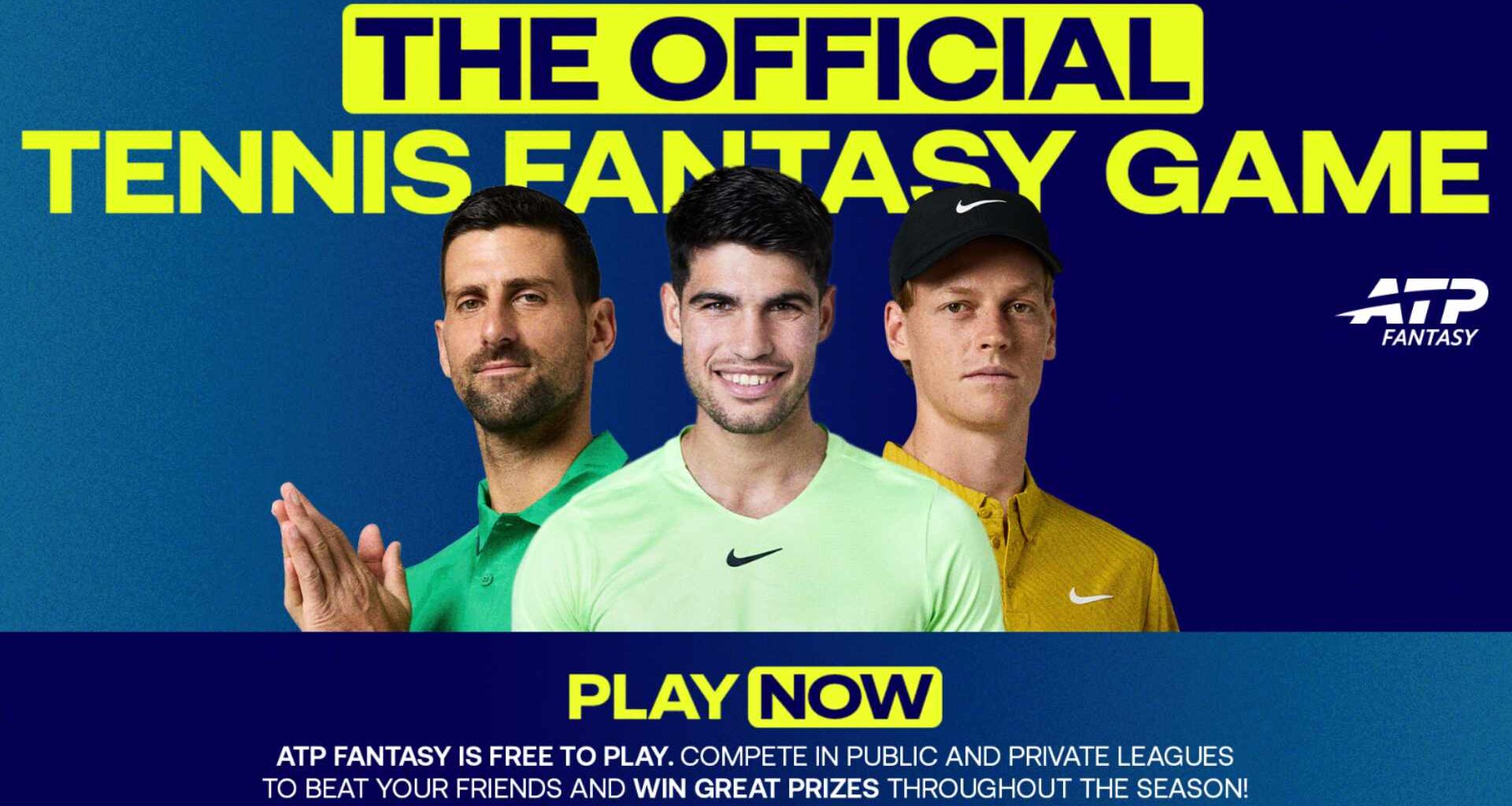 Build your team, follow the action each week and watch your players earn points on the ATP Tour.