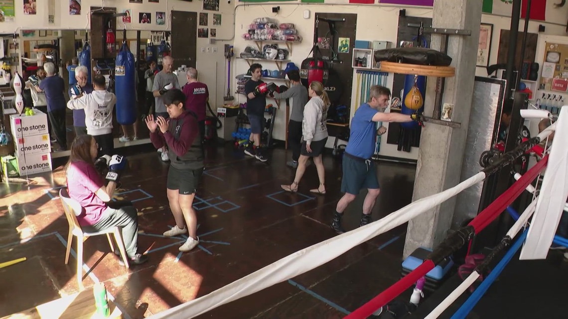 Boxing gym offers Parkinson's patients a fighting chance