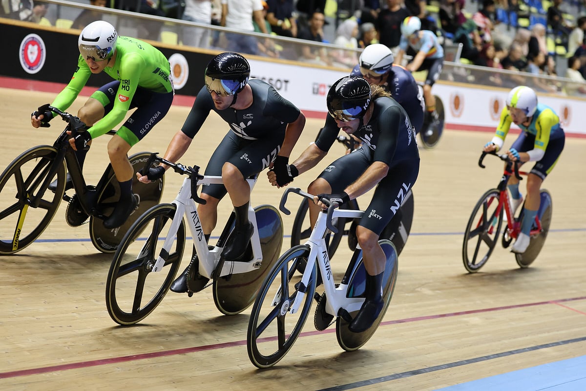 Two medals complete impressive haul for New Zealand track cyclists