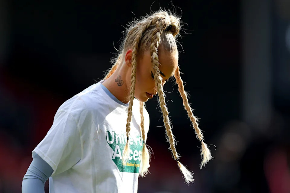 Alisha Lehmann of Aston Villa.