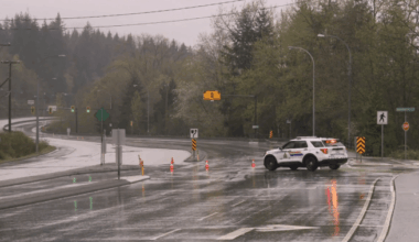 Fiery crash on Barnet Highway between Port Moody and Burnaby - BC