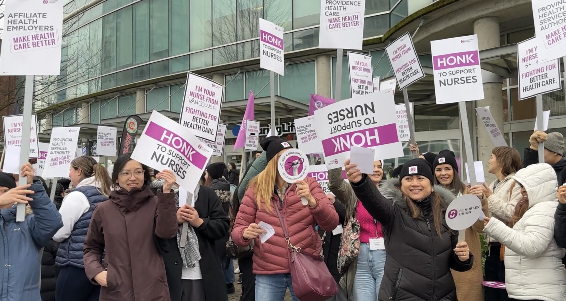 BC Nurses' Union president talks impasse with employer, potential strike