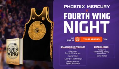 The very first 'Fourth Wing' night in the WNBA is coming to Phoenix