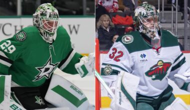 Oettinger vs. Gustavsson goalie matchup in Western Conference 1st Round