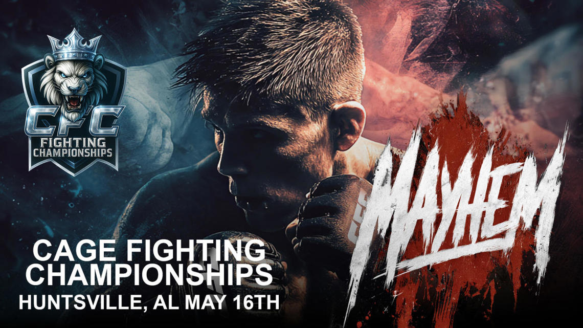 Professional MMA returns to Huntsville at Von Braun Center in May