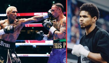 Shakur Stevenson will face Conor Benn under one condition after Prograis win