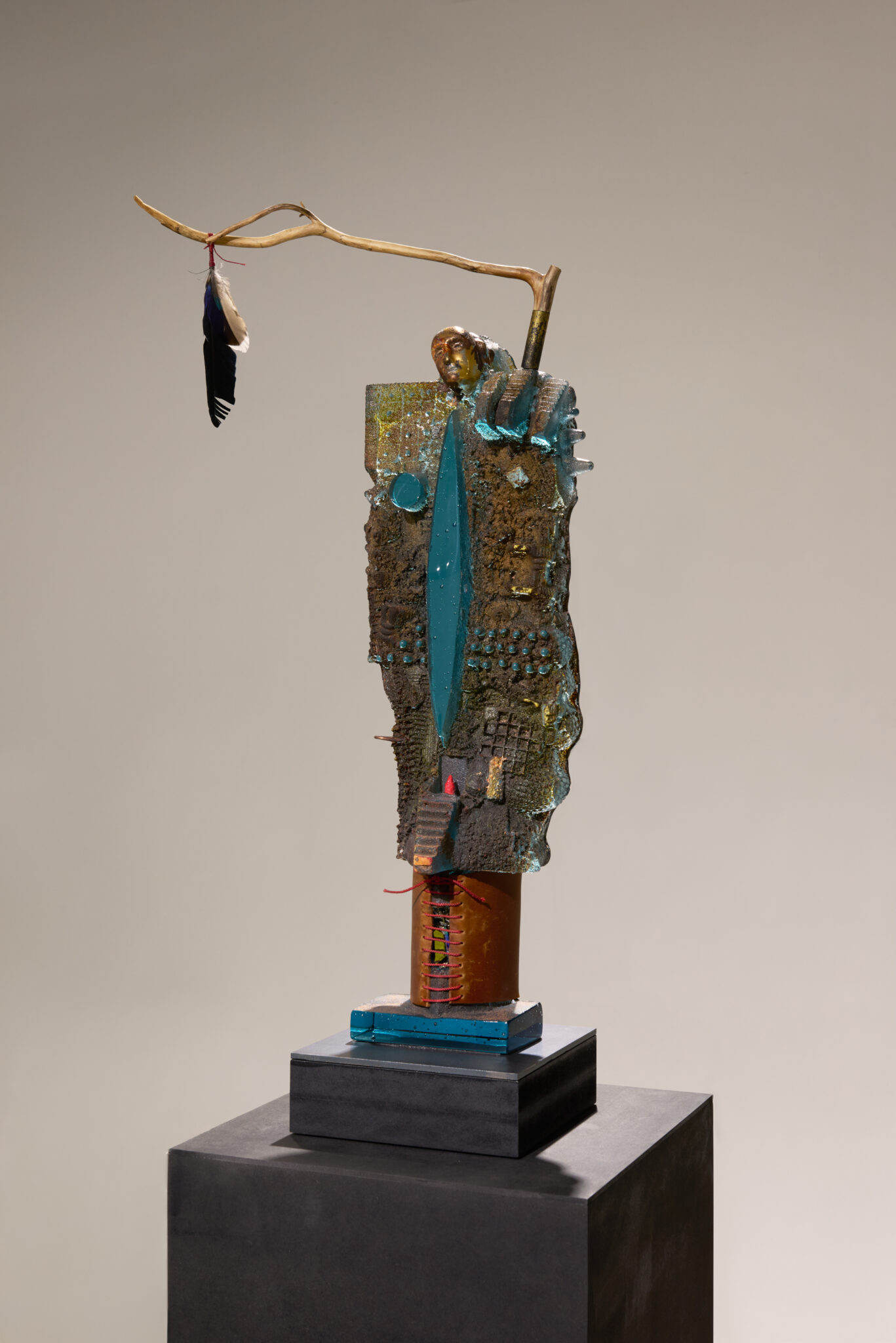 Installation view of “Starman: Sixty Years of Exploring Glass Art” at Robert Lehman Gallery at Urban Glass in Brooklyn, NY.