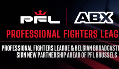PROFESSIONAL FIGHTERS LEAGUE & BELGIAN BROADCASTER ABX SIGN NEW PARTNERSHIP AHEAD OF PFL BRUSSELS thumbnail