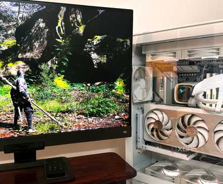 Black Myth: Wukong running on a gaming PC.