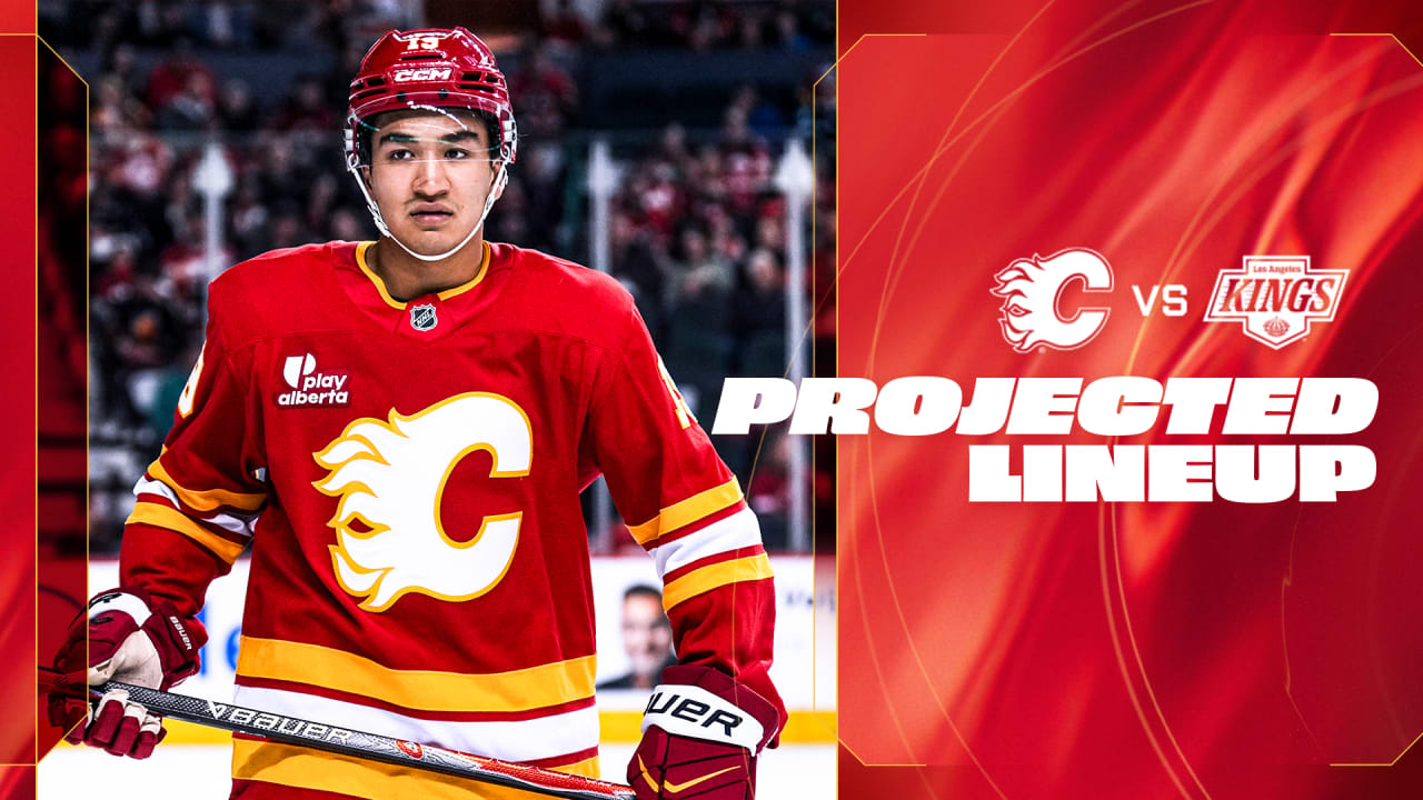 Projected Lineup - Flames vs. Kings