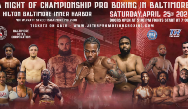 Major boxing match coming to Baltimore's Inner Harbor on April 25