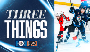 Flyers dominate Jets with 7-1 win