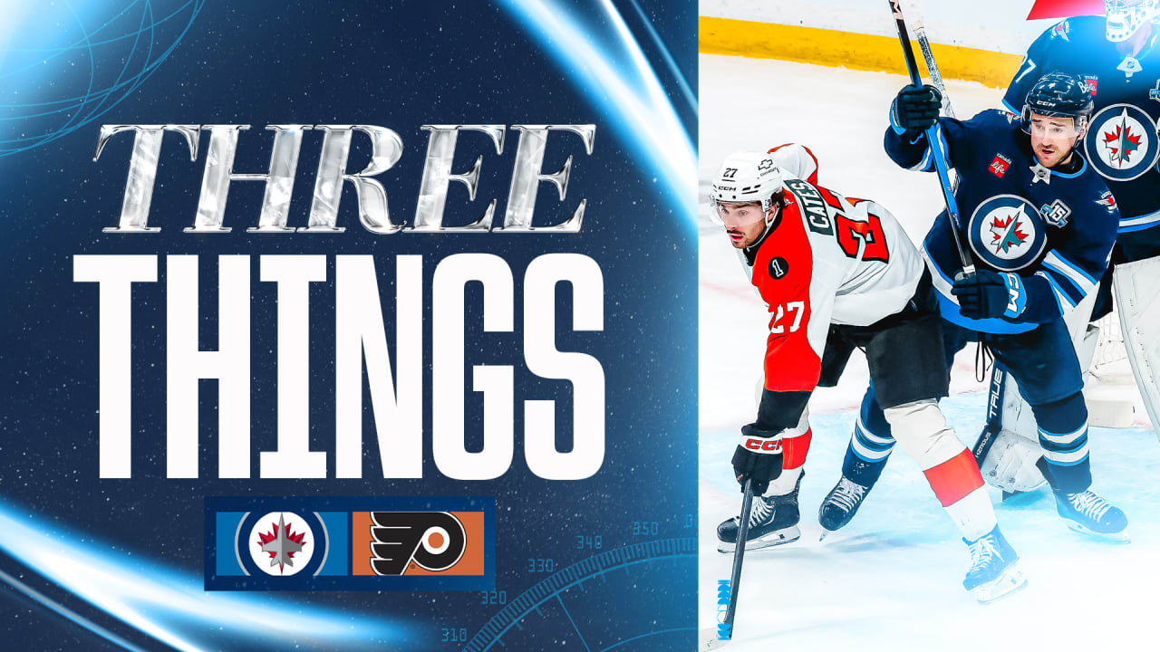 Flyers dominate Jets with 7-1 win
