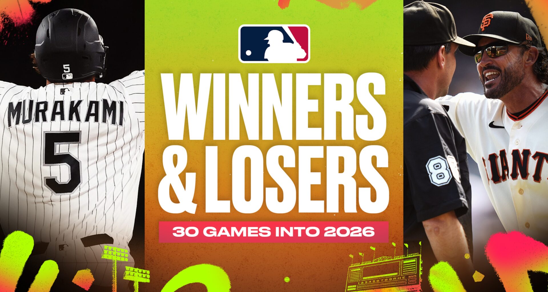 MLB's Biggest Winners and Losers 30 Games Into 2026 Season