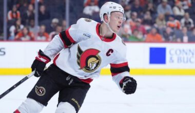 Senators' Brady Tkachuk fined for unsportsmanlike conduct vs. Sabres