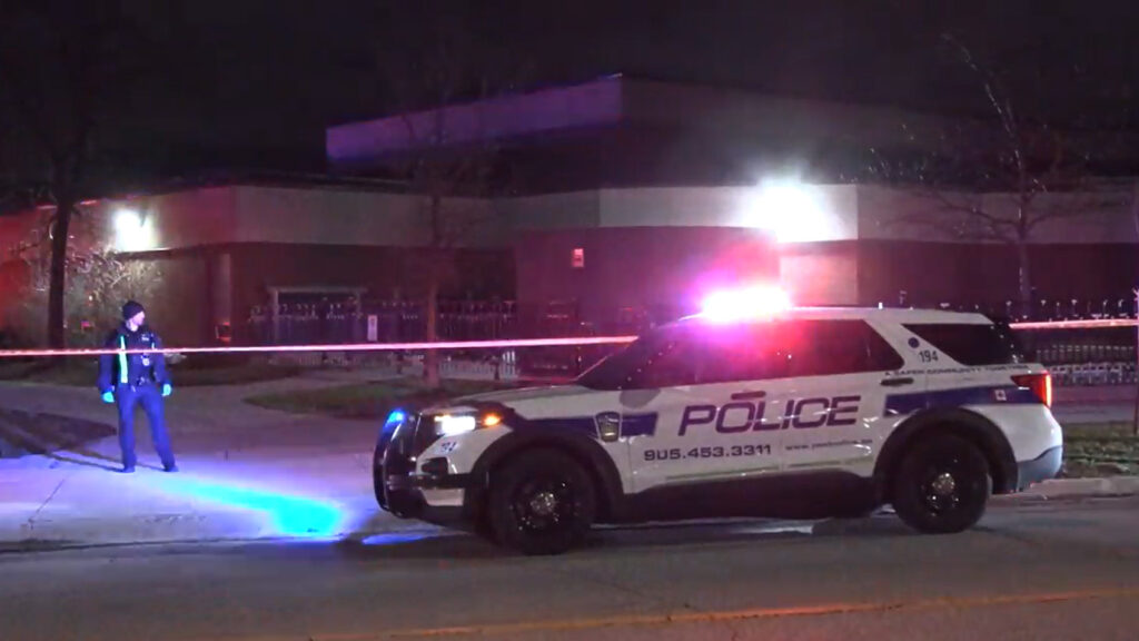 Police in Peel Region investigate a fatal double shooting in Brampton on April 3, 2026. CITYNEWS