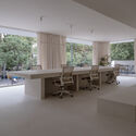 © Blanca Roige Unwhite Office / brenzo - Interior Photography, Dining room, Table, Chair