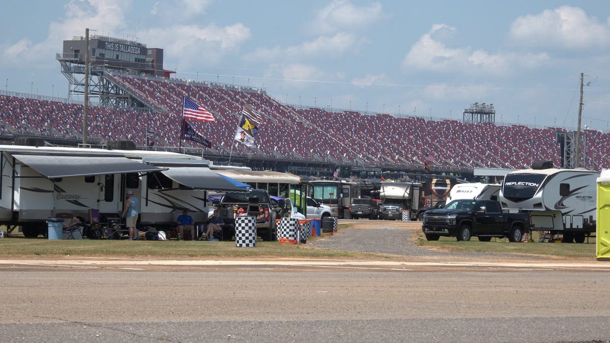 Talladega Superspeedway grandstands