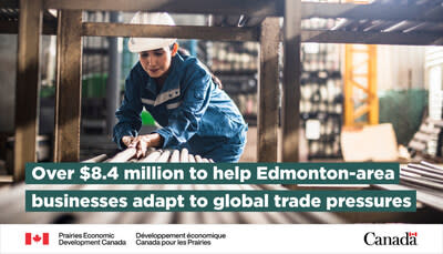 Government of Canada helping Edmonton-area businesses modernize operations and increase sales (CNW Group/Prairies Economic Development Canada)