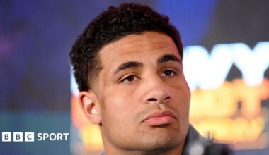 Davit Chaloyan ducks under a punch from Delicious Orie