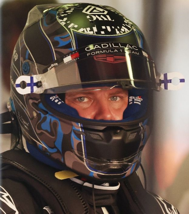 Valtteri Bottas Cadillac F1 Helmet View 3