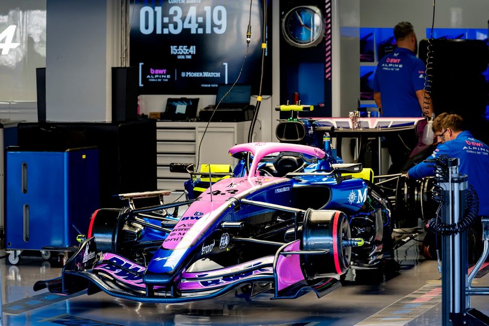 Car of Franco Colapinto, Alpine