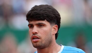 Carlos Alcaraz, Room for Improvement. Photo: gettyimages