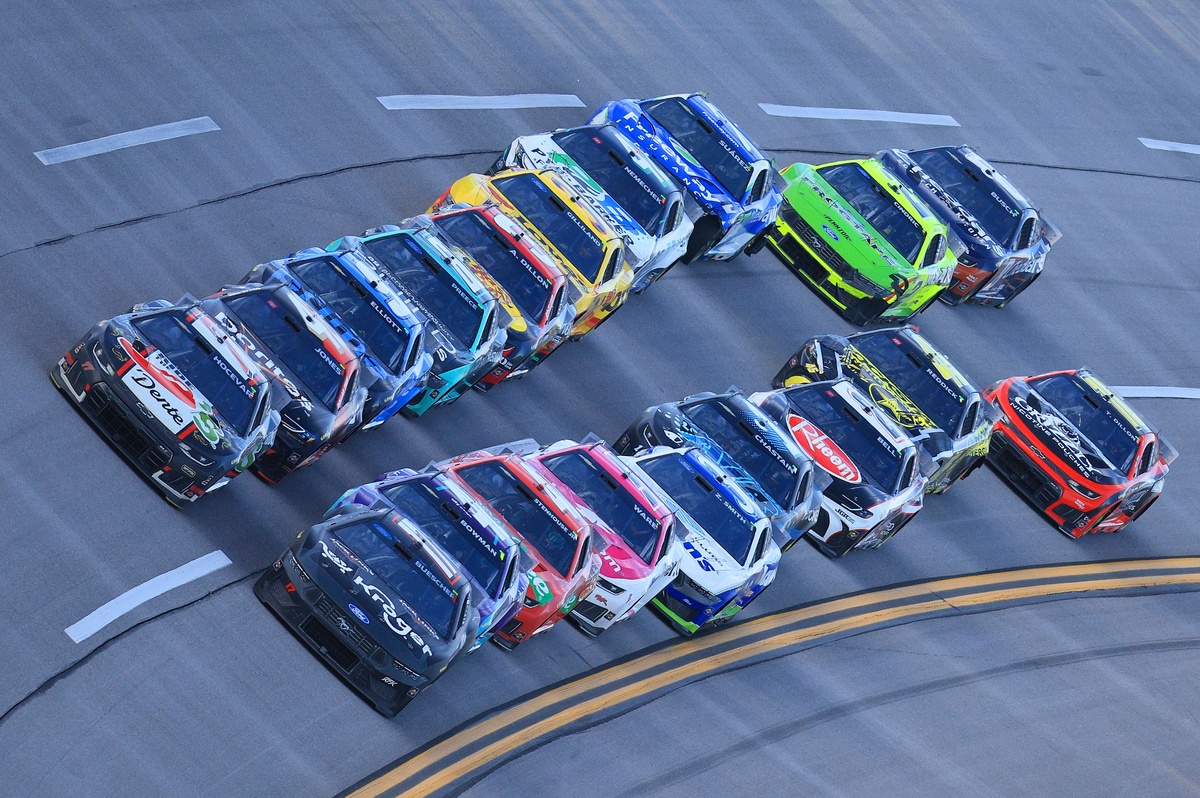 The worst of NASCAR's superspeedway product on display at Talladega