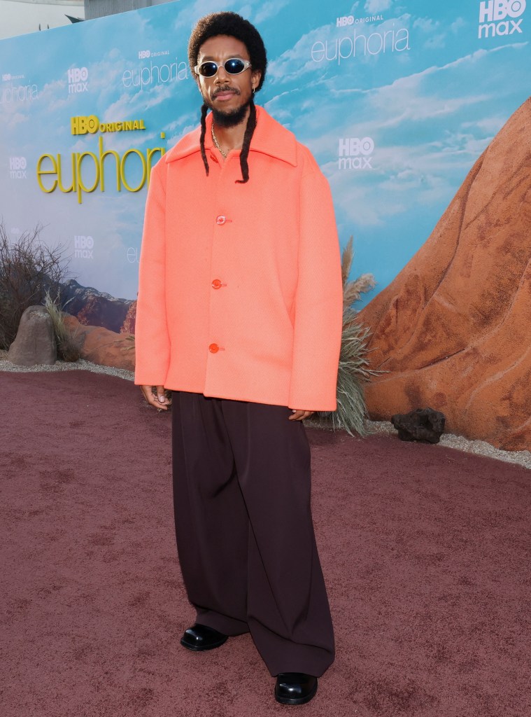 Darrell Britt-Gibson attends the "Euphoria" Season 3 premiere