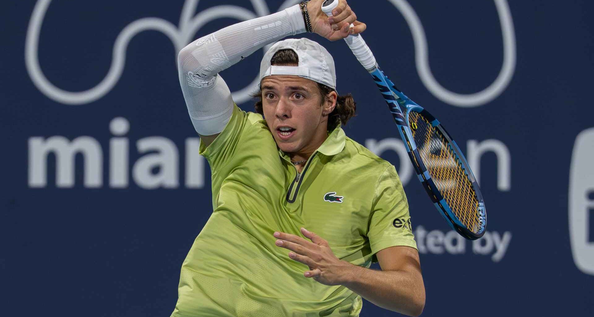 Arthur Cazaux reached a career-high No. 58 in the PIF ATP Rankings last year.