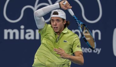 Arthur Cazaux reached a career-high No. 58 in the PIF ATP Rankings last year.