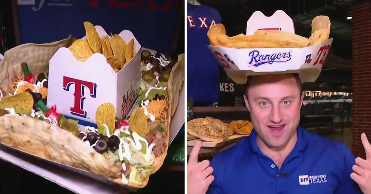 Texas Rangers unveil giant "rally sombrero" snack, a 24-inch shareable showstopper, for home opener