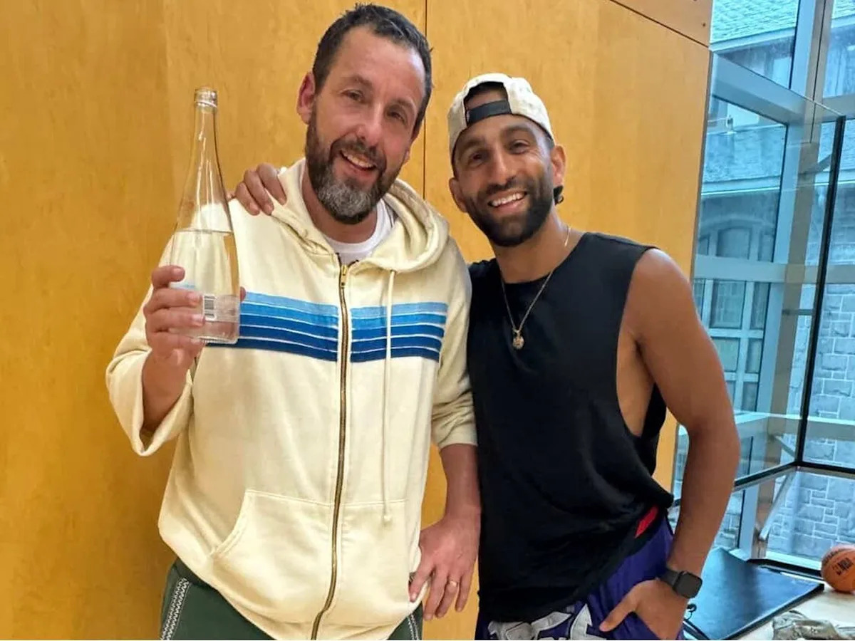 Vancouver cancer survivor calls Adam Sandler 'great guy' after meeting on the court