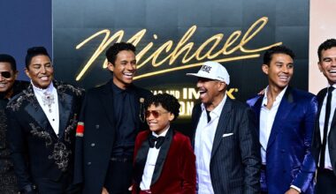 Jackson Family Hits the Red Carpet at the 'Michael' Premiere, See the Pics