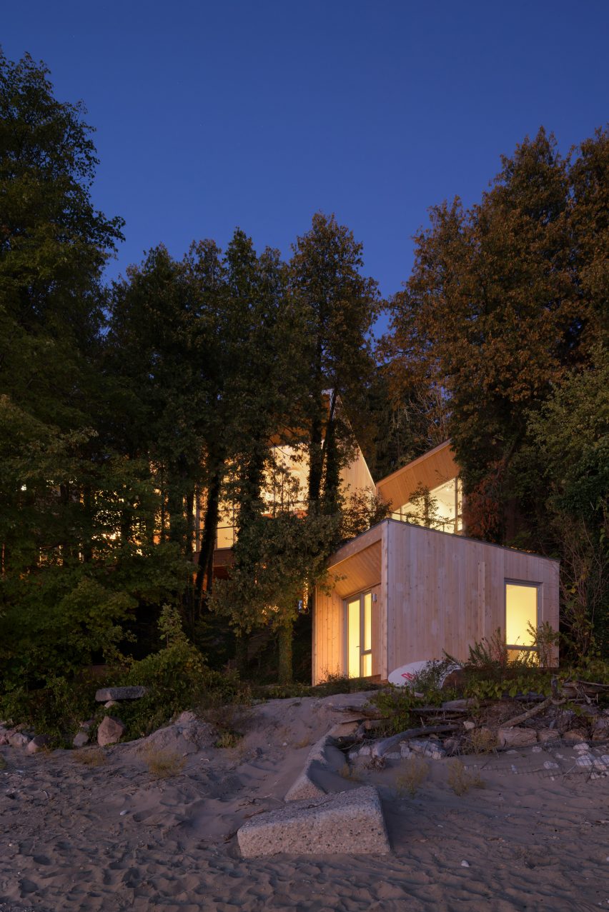 Cedar's Kin house in Canada by Omar Gandhi Architects