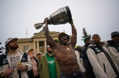 CFL suspends Riders' Ajou for violating gender-based violence policy