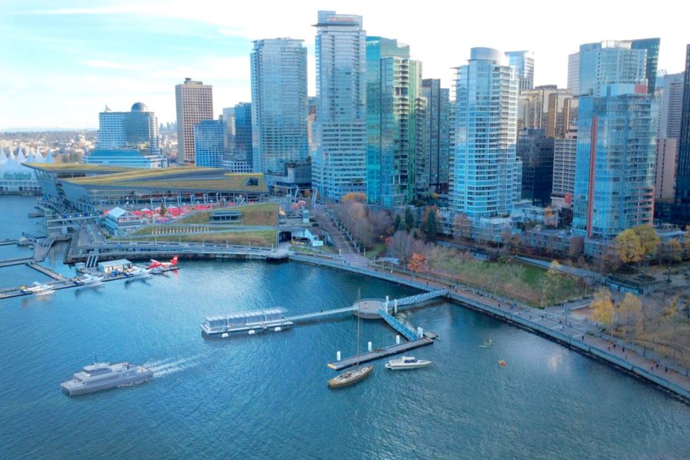 cirql ferries coal harbour green dock downtown vancouver