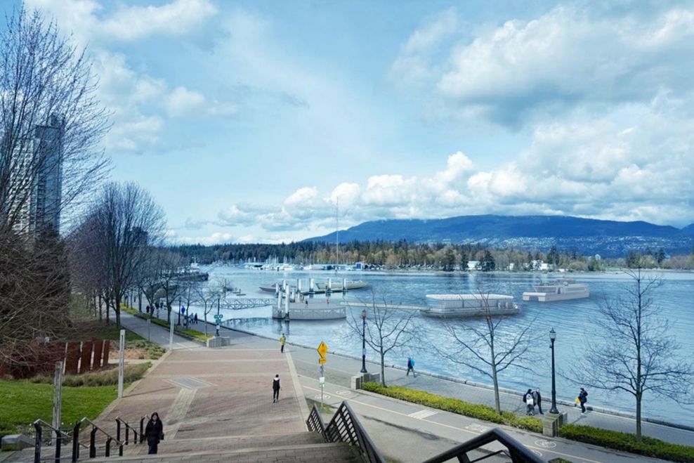 cirql ferries coal harbour green dock downtown vancouver
