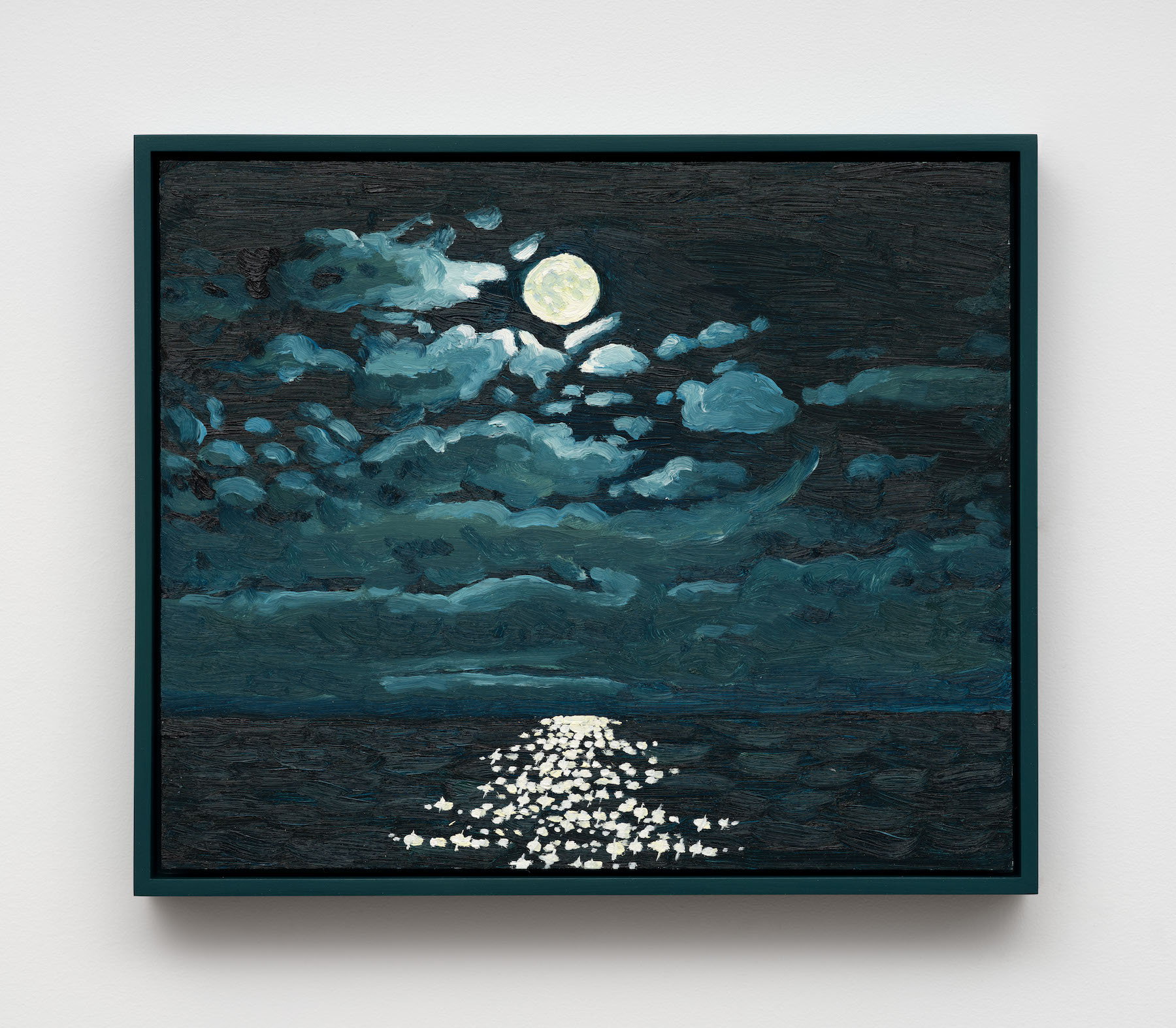 “Moonlight over the ocean,” 2025.